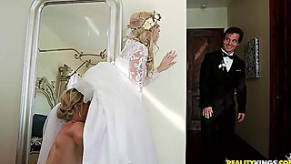 Things Are Steamy On The Wedding Day