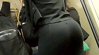 Nice Ass In The Train