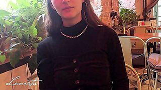 Shy Dude Tricked A Schoolgirl Into Sex And Cum In Throat (Lanreta)