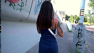 Spanish Babe Medusa Has Sex In Public