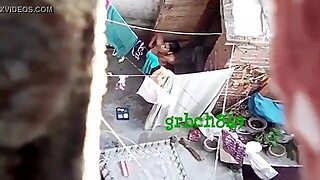 Desi Bathing