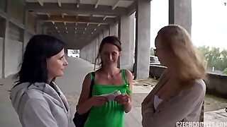 Best Friends Try Sex With Strange Couple For Money