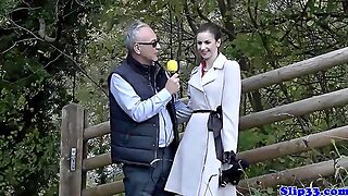 Fapping European Teenie Boned By Grandfather