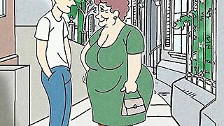 Fucking Fantasies About Grandma! Porn Cartoon