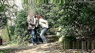 Lucky Norwegian Guy Getting Public Blowjob Outdoor - Norsk