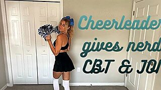 Popular Cheerleader Bullys Nerd Into Cbt