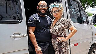 Tattooed Mature Friend Picked Up For Anal Sex