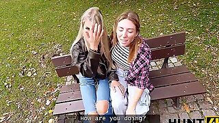 Babe Didn’t See A Problem To Fuck On A Interview In Front Of Her Girlfriend. Hot Sex With Stanley Jo