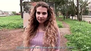 Ragazza Sexy Italiana Accetta 1000€ Per Fare Sesso Con Uno Sconosciuto - English Subtitles - &Commat