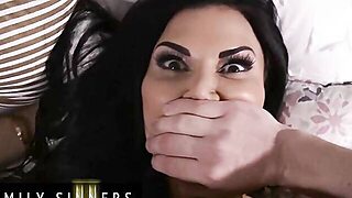 Family Sinners - Bombshell Milf Gets Surprised By Her Stepson Sneaking In Her Room Ready To Fuck Her