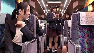 Japanese Group Sex With Pussy Licking And Fucking