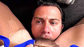 Superb Blonde Milf Loves Muffdiving Moments And Hard Sex In Her Hairy Cunt