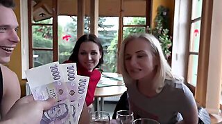 Group Fuck In Village Pub. Slut Flashed Her Pussy For Cash And Licked My Girlfriend. That Turned Bot