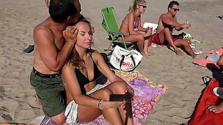 Beautiful Beach Massage (Rear End Rubbed)