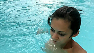 Shrima Is Enjoying In Beautiful Pond