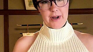 Busty Curly Brunette With Big Boobs Fucks On Couch