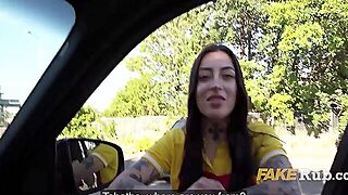 Argentinian Pizza Babe Picked Up & Fucked In The Bathroom