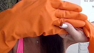 I Jerk You Off With Rubber Gloves B