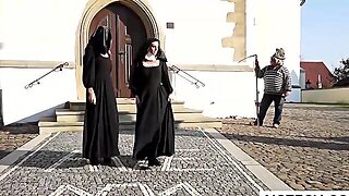 Monster Alert! Cathlic Nuns And Monster - Xczech.com