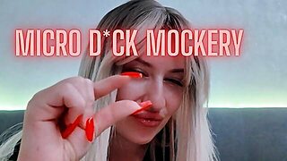 Micro Penis Mockery – Permanent Humiliation By Your Goddess