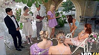 Vip4K. Hot Bride Is Having A Rough Sex With A Master Of Ceremonies. Hot Sex With Jane White