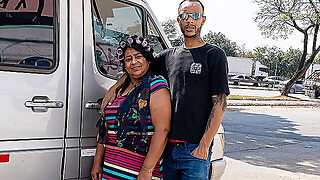 Extreme Fat Mature Anal Fucked While Driving