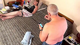 Granny Carmen Angel: Sexy Cocksucking, Deepthroating Gilf