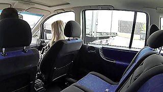 Blonde Slut Fucked In Car - Barbara Nova