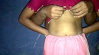 Indian Bhabhi New Very First Time Orgy With Her Beau