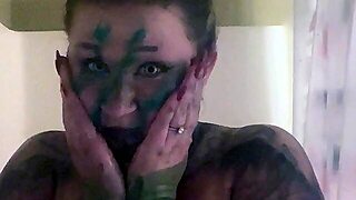 Big Boobs Milf Masturbates With Her Dildo