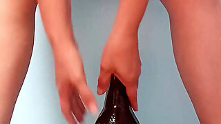 I Masturbate With A Large Bottle