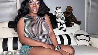 A Large Squirt From My Large Creamy Vagina