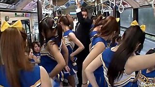 ao vivo multicanais tv - Crazy Japanese Fuck Fest In Public Bus With Hot Cheerleaders