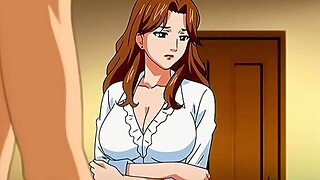 Ruiva lambendo o pau grande de seu macho com tudo que esta de boa sentado na cadeira de praia - Yokorenbo Immoral Mother