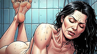 She Hulk: The Depraved Lust Of A Green Skinned Slut. Milf In Shower. Visual Novel. Comic. Manga