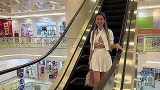 8500bet.com - Crazy Cumwalk In Public Shopping Mall Blowjob In Public Toilet