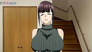 Ruiva lambendo o pau grande de seu macho com tudo que esta de boa sentado na cadeira de praia - Manga Comics The Cheating Wife